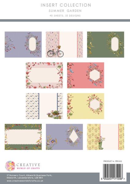 The Paper Boutique - Insert Collection - Summer Garden  - Designpapier 