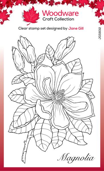 Woodware - Clear Stamps - Magnolia  - Stempel 