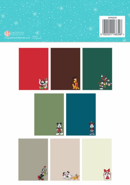 Creative Expressions - Paper Pack A4 - Mickey & Friends Christmas 