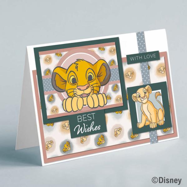 Creative Expressions - Card Making Kit 8x8 Inch - The Lion King 