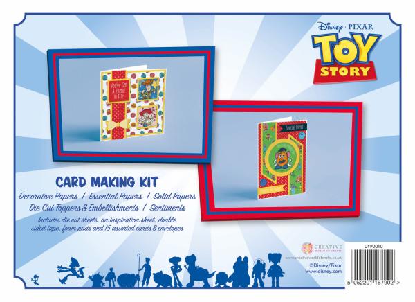 Creative Expressions - Card Making Kit A4 Box - Toy Story 