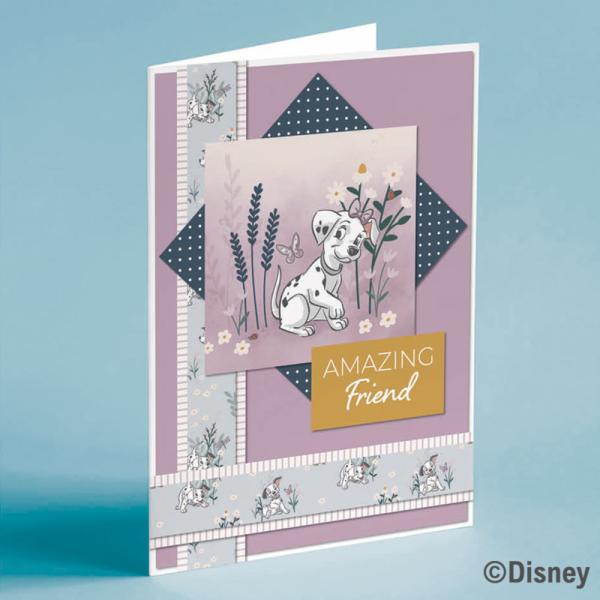 Creative Expressions - Card Making Kit 8x8 Inch - 101 Dalmatians 