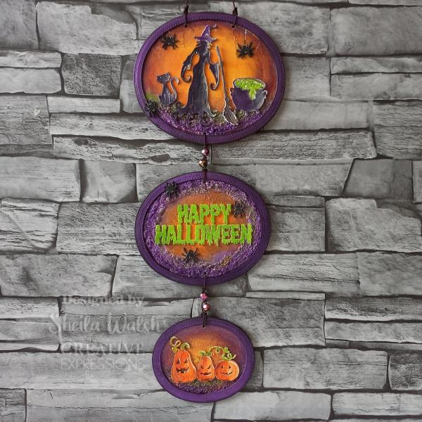 Creative Expressions - Craft Dies -  Halloween Frame  - Stanze