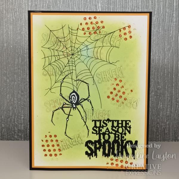 Creative Expressions - Craft Dies -  Halloween Frame  - Stanze