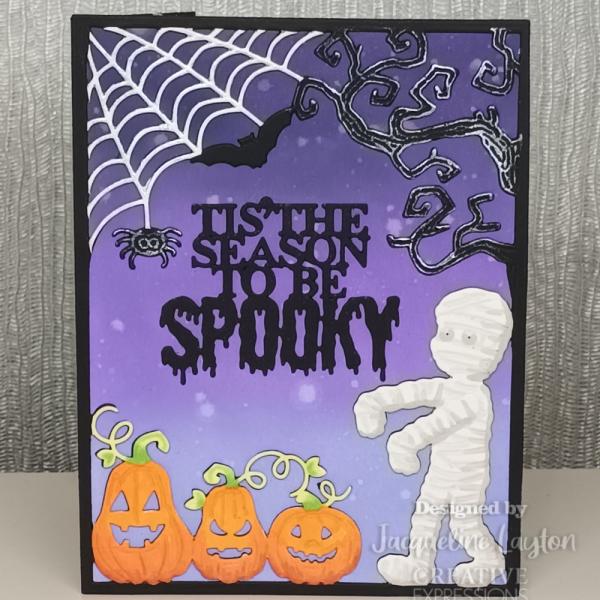 Creative Expressions - Craft Dies -  Halloween Frame  - Stanze