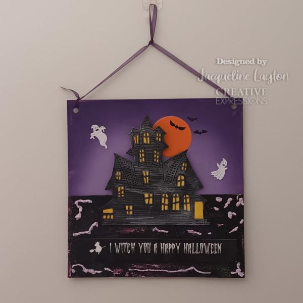 Creative Expressions - Craft Dies - Haunted House - Stanze