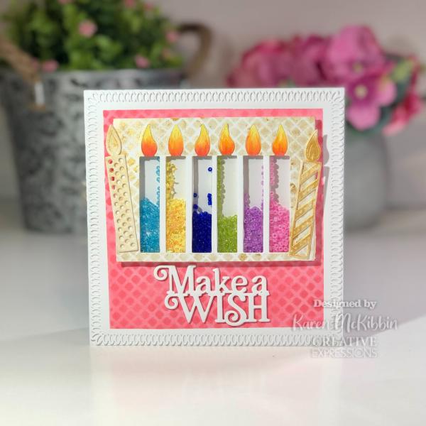 Creative Expressions - Craft Dies - Make A Wish - Stanze