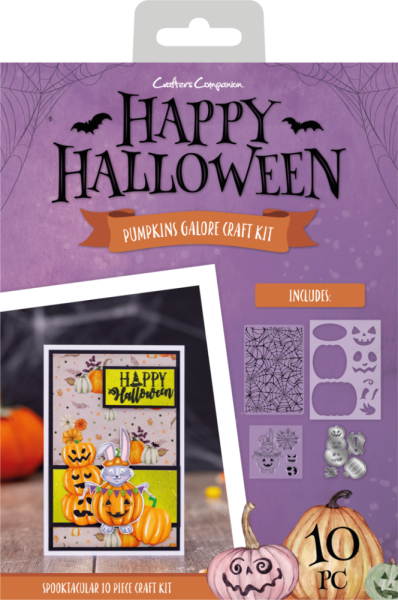 Crafters Companion - Craft Kit -  Pumpkins Galore - Bastelset