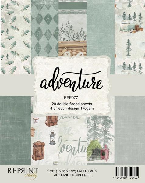 Reprint Adventure 6x6 Inch Paper Pack