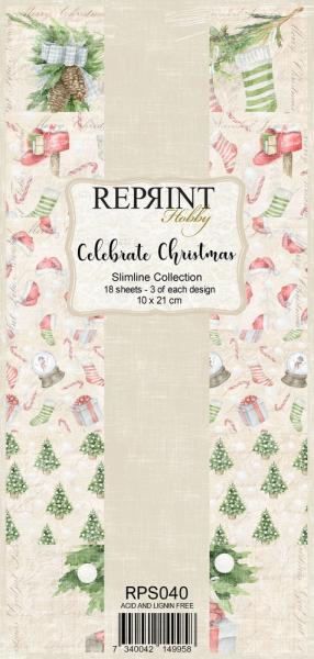 Reprint Celebrate Christmas  Simline Paper Pack