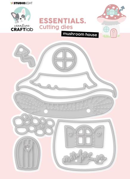 Creative Craft Lab - Studio Light - Dies -  Mushroom House  - Stanze 