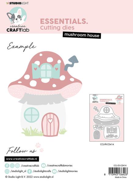 Creative Craft Lab - Studio Light - Dies -  Mushroom House  - Stanze 