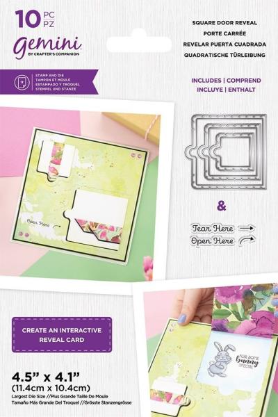 Gemini - Stamp & Dies - Square Door Reveal  - Stempel & Stanze 