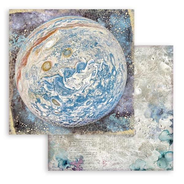 Stamperia "Cosmos Infinity Backgrounds" 8x8" Paper Pack - Cardstock