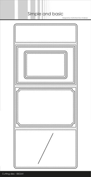 Simple and Basic - Dies - " Giftcard Envelope and Card " - Stanze