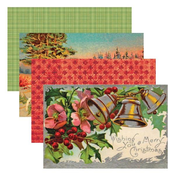 Spellbinders - Paper Pad 6x9 Inch - "Home for the Holidays" - Paper Pack