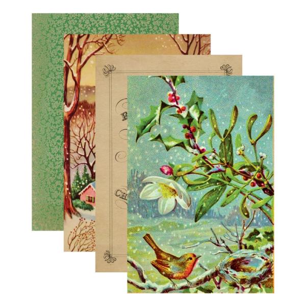 Spellbinders - Paper Pad 6x9 Inch - "Home for the Holidays" - Paper Pack