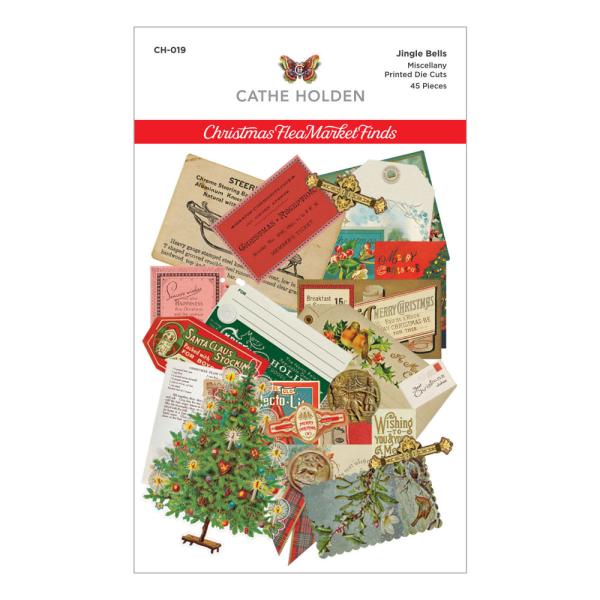 Spellbinders - Die Cuts - "Jingle Bells Miscellany " - Stanzteile