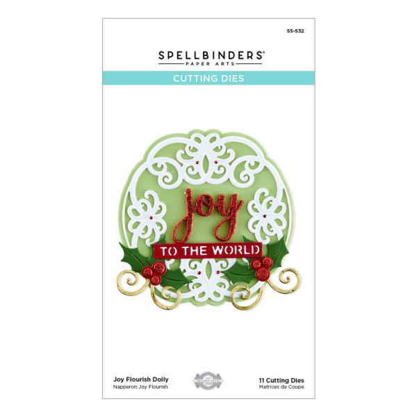 Spellbinders Dies "Joy Flourish Doily " Stanzschablonen