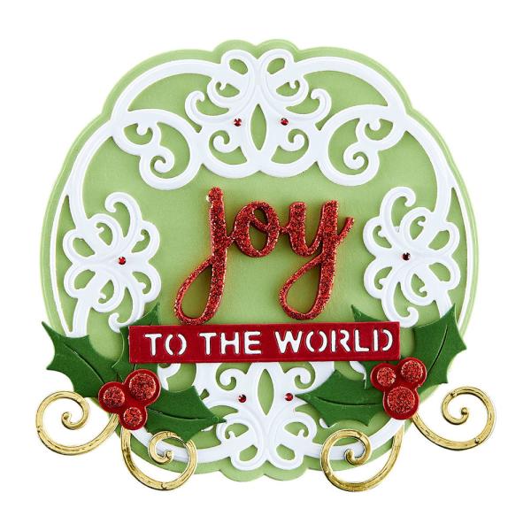 Spellbinders Dies "Joy Flourish Doily " Stanzschablonen