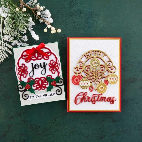 Spellbinders Dies "Joy Flourish Doily " Stanzschablonen