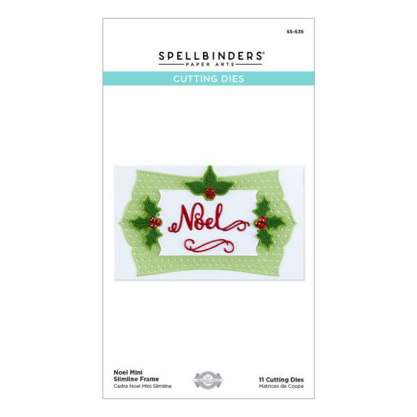 Spellbinders Dies "Noel Mini Slimline " Stanzschablonen