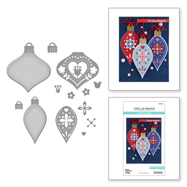 Spellbinders Dies "Nordic Ornaments" Stanzschablonen