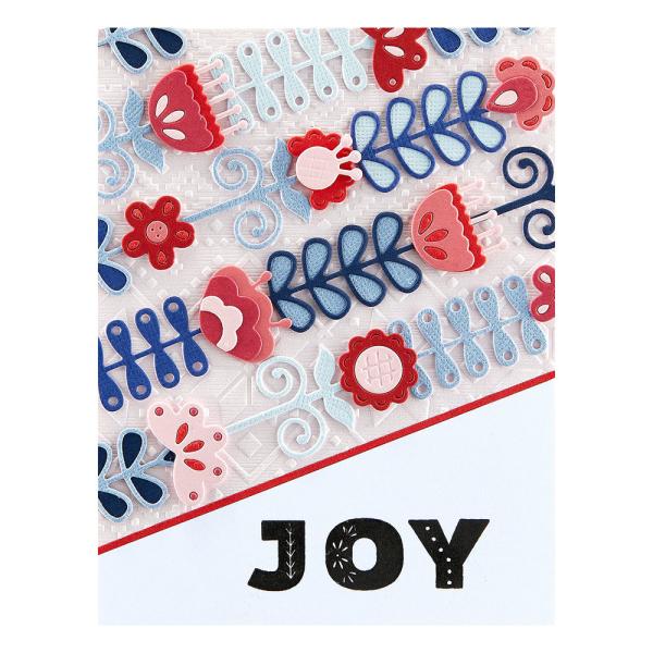 Spellbinders - Stempelset - "Peace & Joy" - Silikonstempel