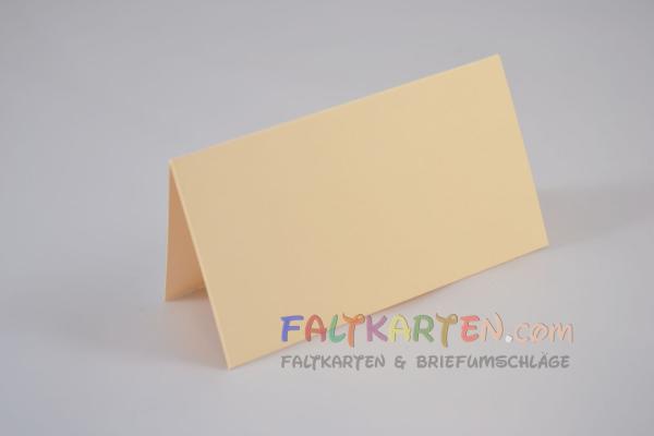 Tischkarte - Platzkarte 9 x 5 cm 240g/m² in creme