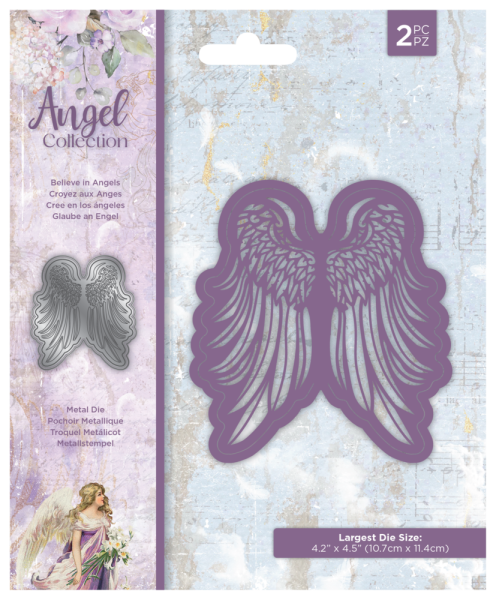 Crafters Companion - Dies -Believe in Angels - Stanze