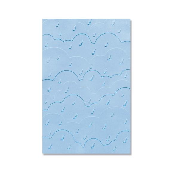 Sizzix 3D Embossing Folder Rain Clouds - 3D Prägefolder