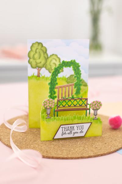 Gemini - Stamp & Dies -  Zig Zag Scene Builder - Garden Dreams - Stempel & Stanze 