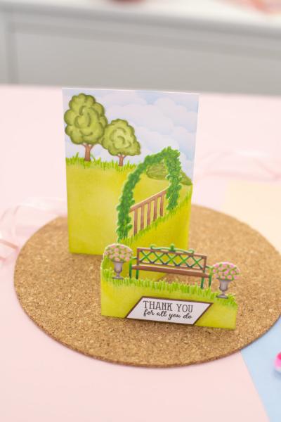 Gemini - Stamp & Dies -  Zig Zag Scene Builder - Garden Dreams - Stempel & Stanze 