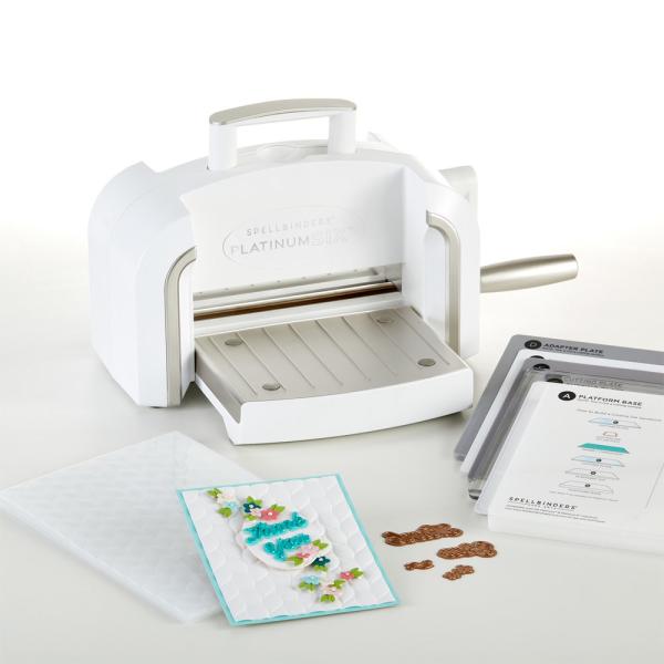 Spellbinders  " Platinum SIX Machine " Die Cutting And Embossing Machine -  6 Inch Plattform