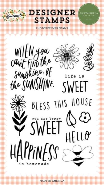 Carta Bella - Clear Stamp - "Be The Sunshine" - Stempelset