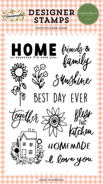 Carta Bella - Clear Stamp - "Bless This Kitchen" - Stempelset