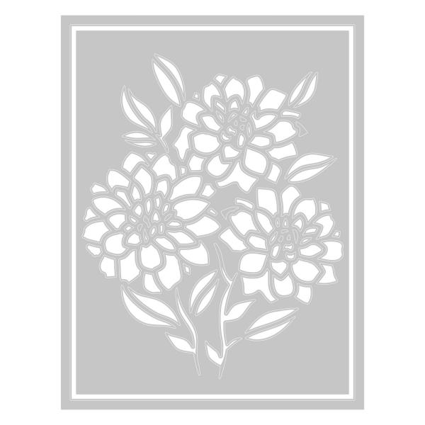 Sizzix Thinlits Craft Die-Set -  Negative Florals 