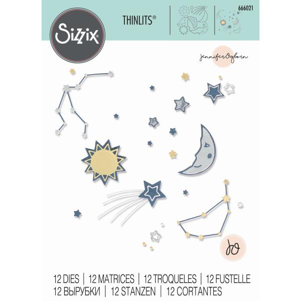 Sizzix Thinlits Craft Die-Set -  Night Light 