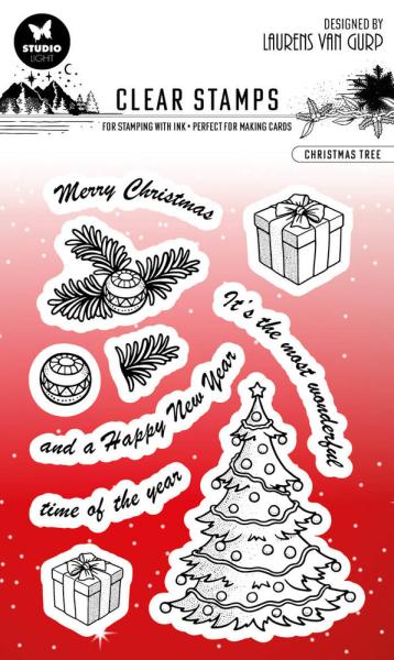 Studio Light - Clear Stamps - "Christmas Tree" - Stempel 