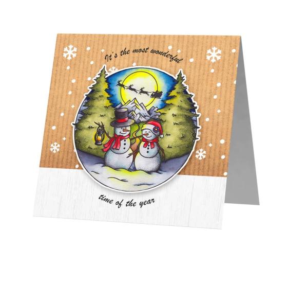 Studio Light - Clear Stamps - "Snow Buddies " - Stempel 