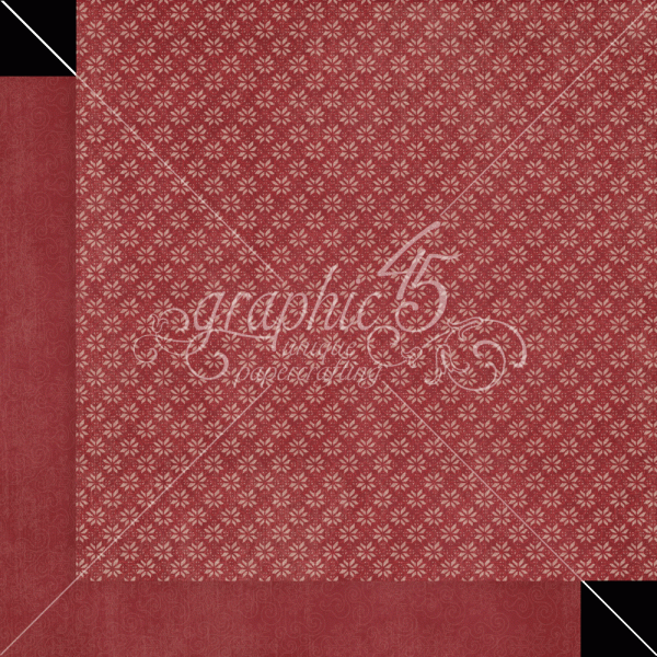 Graphic 45 "Let's Get Cozy" 12x12" Patterns & Solid Pad