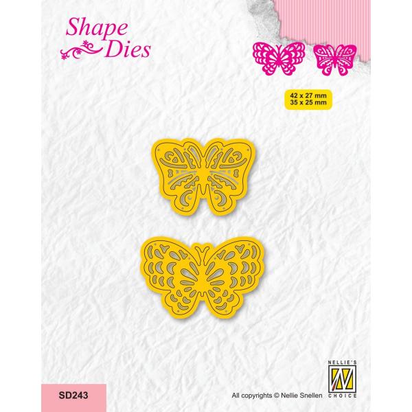 Nellie's Choice - Shape Dies - " Butterflies-1 " - Stanze