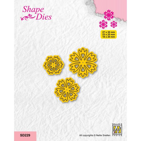 Nellie's Choice - Shape Dies - " Flowers-8 " - Stanze