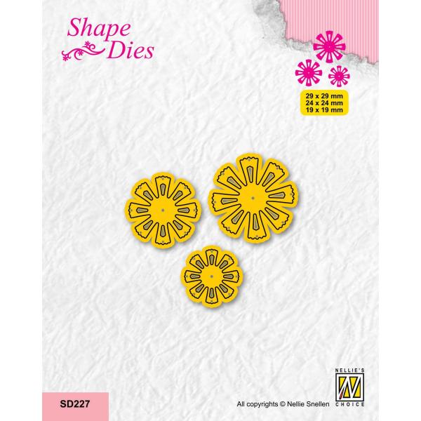 Nellie's Choice - Shape Dies - " Flowers-6 " - Stanze