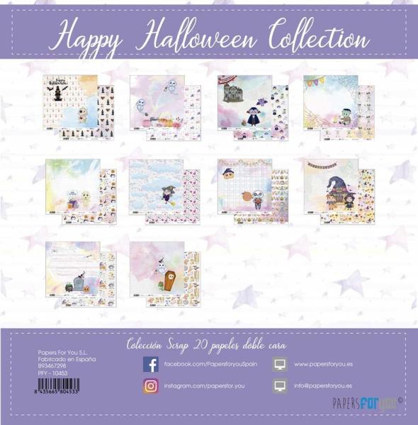 Papers For You - Scrap Paper Pack - Happy Halloween  - 8x8 Inch 