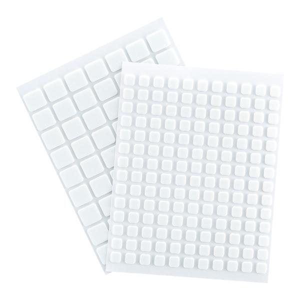 Spellbinders - 3D Klebepads "White" Self-Adhesive Foam Squares Mix 1mm