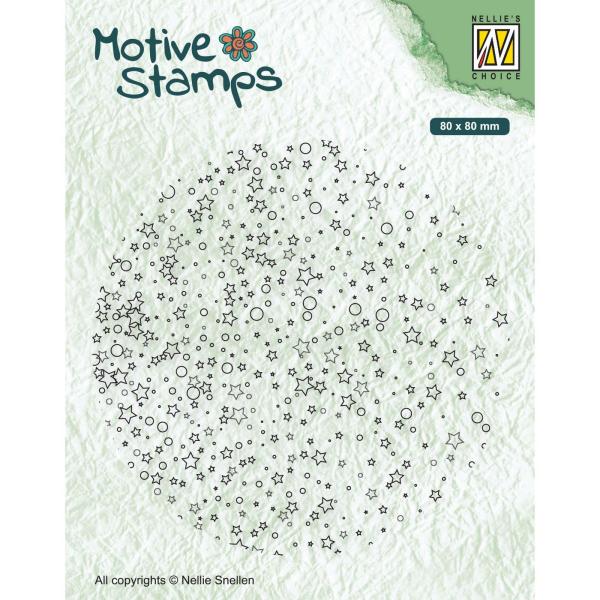 Nellie's Choice - Motive Stamps -  Clear Stamp - "  Stars " - Stempel