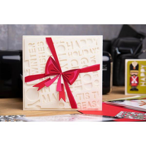 Sizzix Thinlits Craft Die-Set -  Bold Text Christmas 