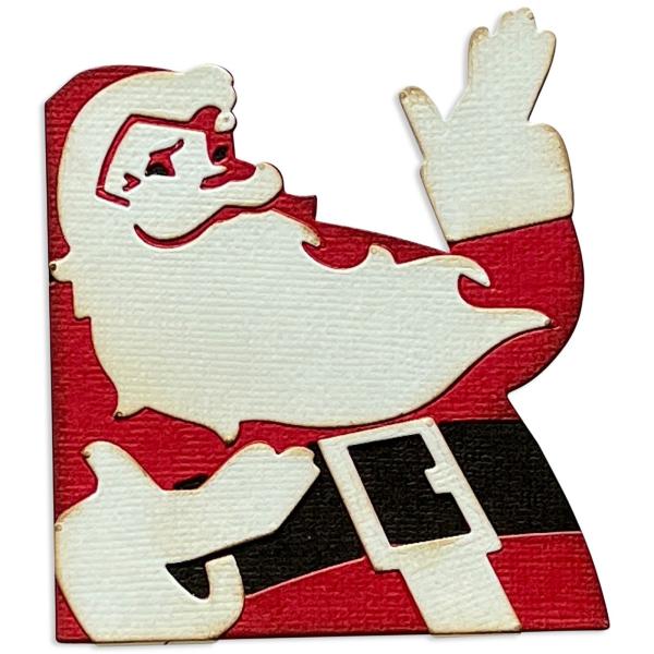 Sizzix Thinlits Craft Die-Set -  Retro Santa  