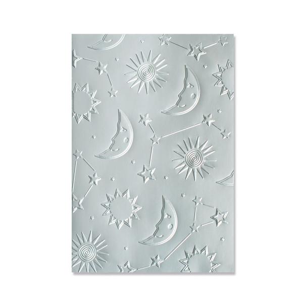 Sizzix Embossing Folder Moon Light  - Prägefolder